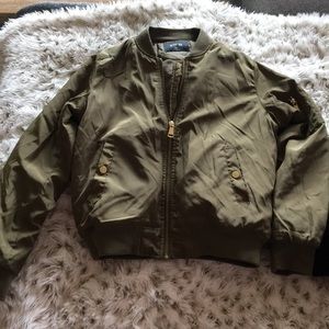 zip up bomber jacket